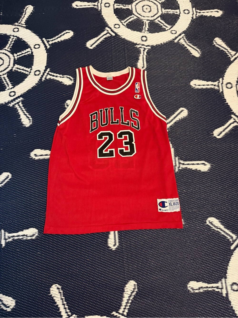 Vintage 90s Chicago Bulls Michael Jordan champion jersey